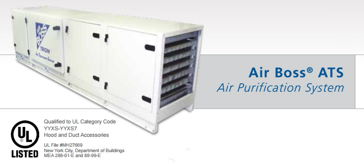 Air Boss ATS Air Purifiction System